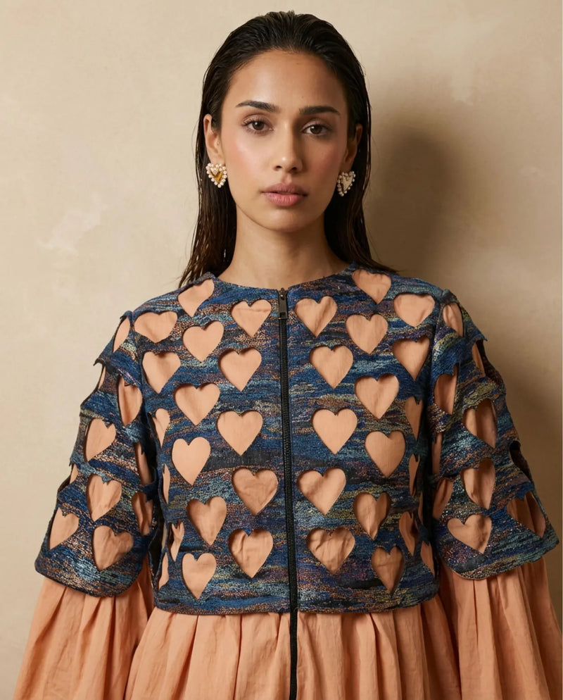 Midnight Hearts Top