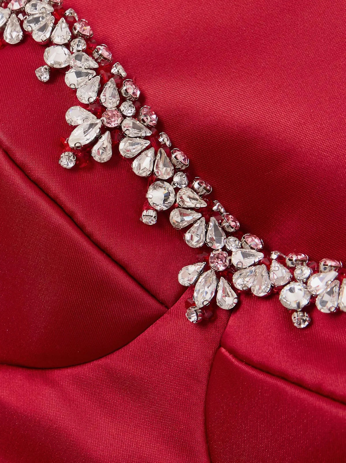mikado crystal embellished dress, image 3
