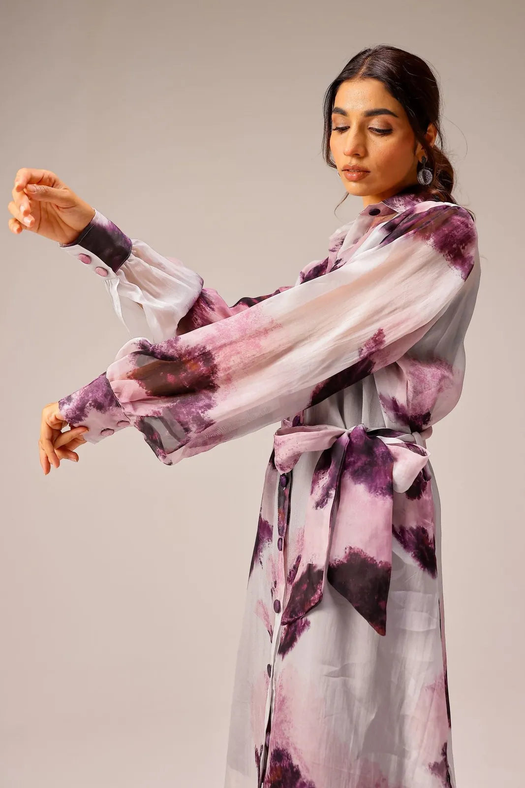 mila organza shirt dress, image 5