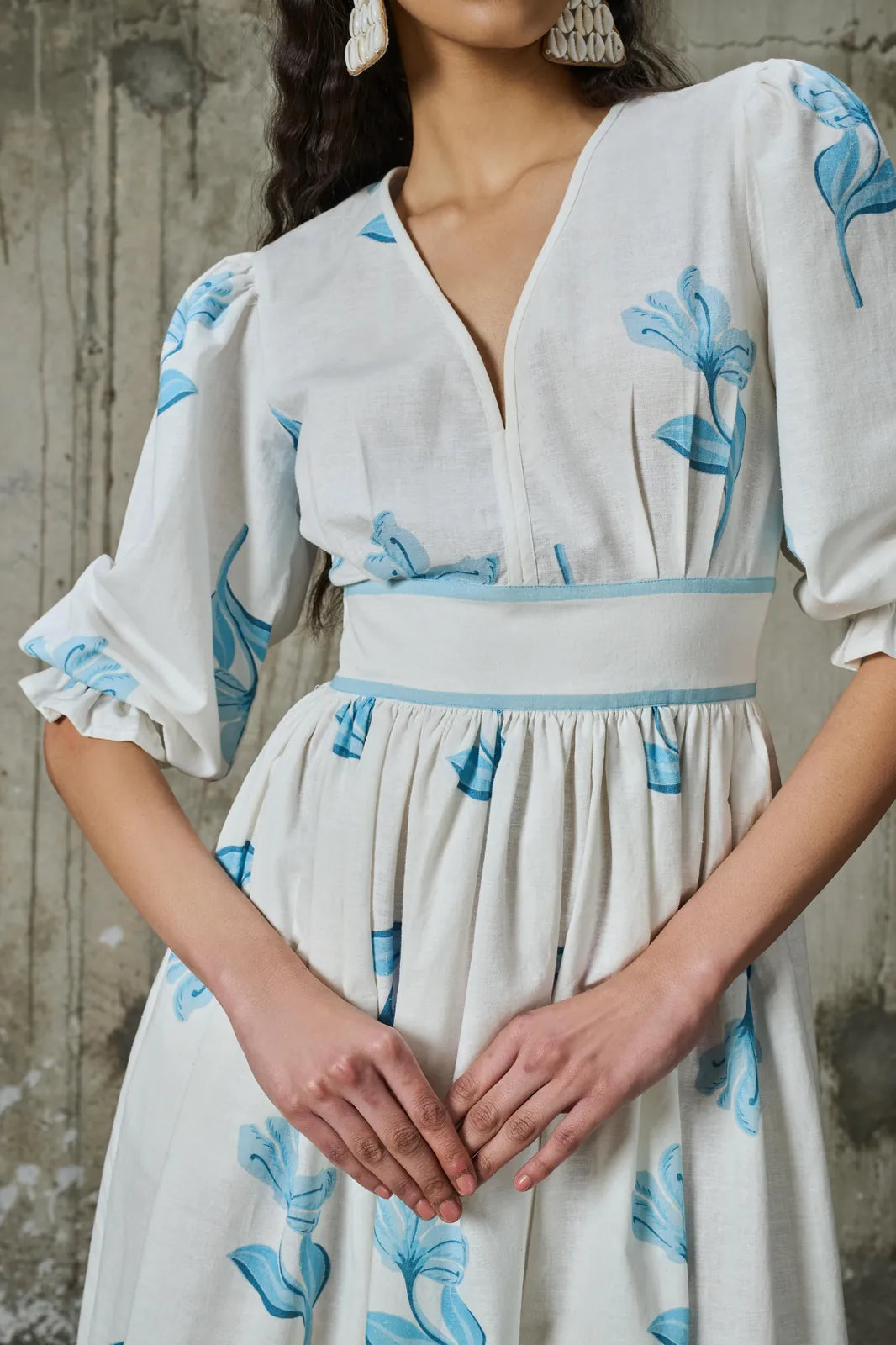 moonlit bloom midi dress, image 3