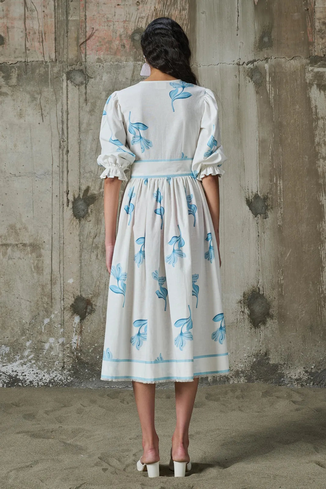 moonlit bloom midi dress, image 5