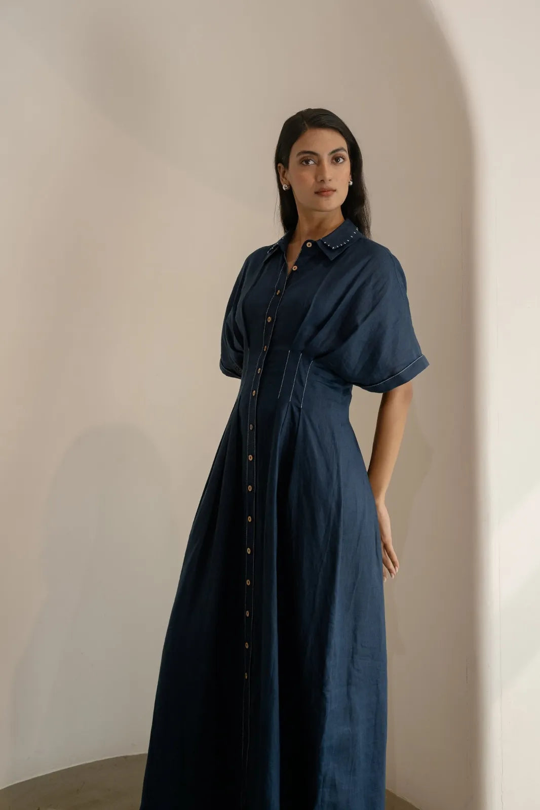 moraine blue dress, image 3