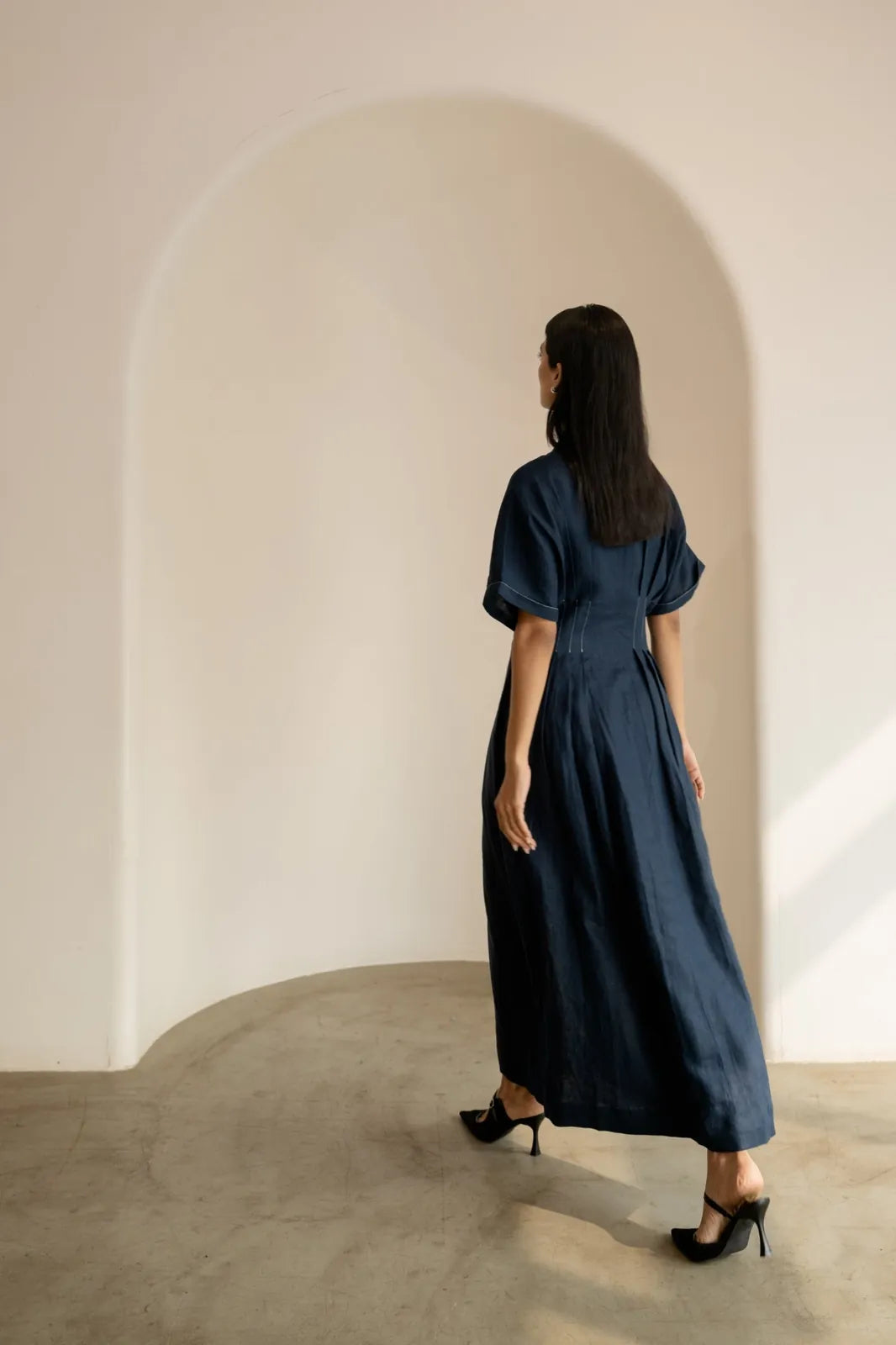 moraine blue dress, image 5