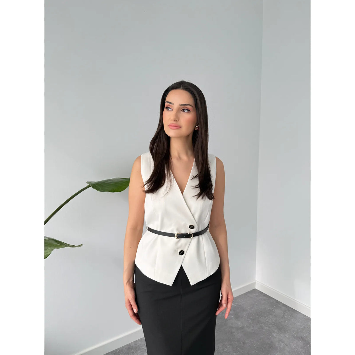 muse vest skirt set, image 1