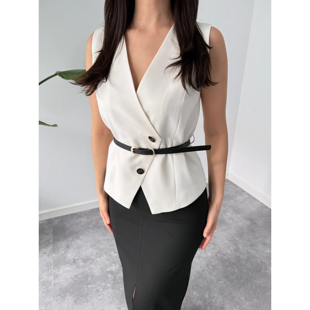 muse vest skirt set, image 3