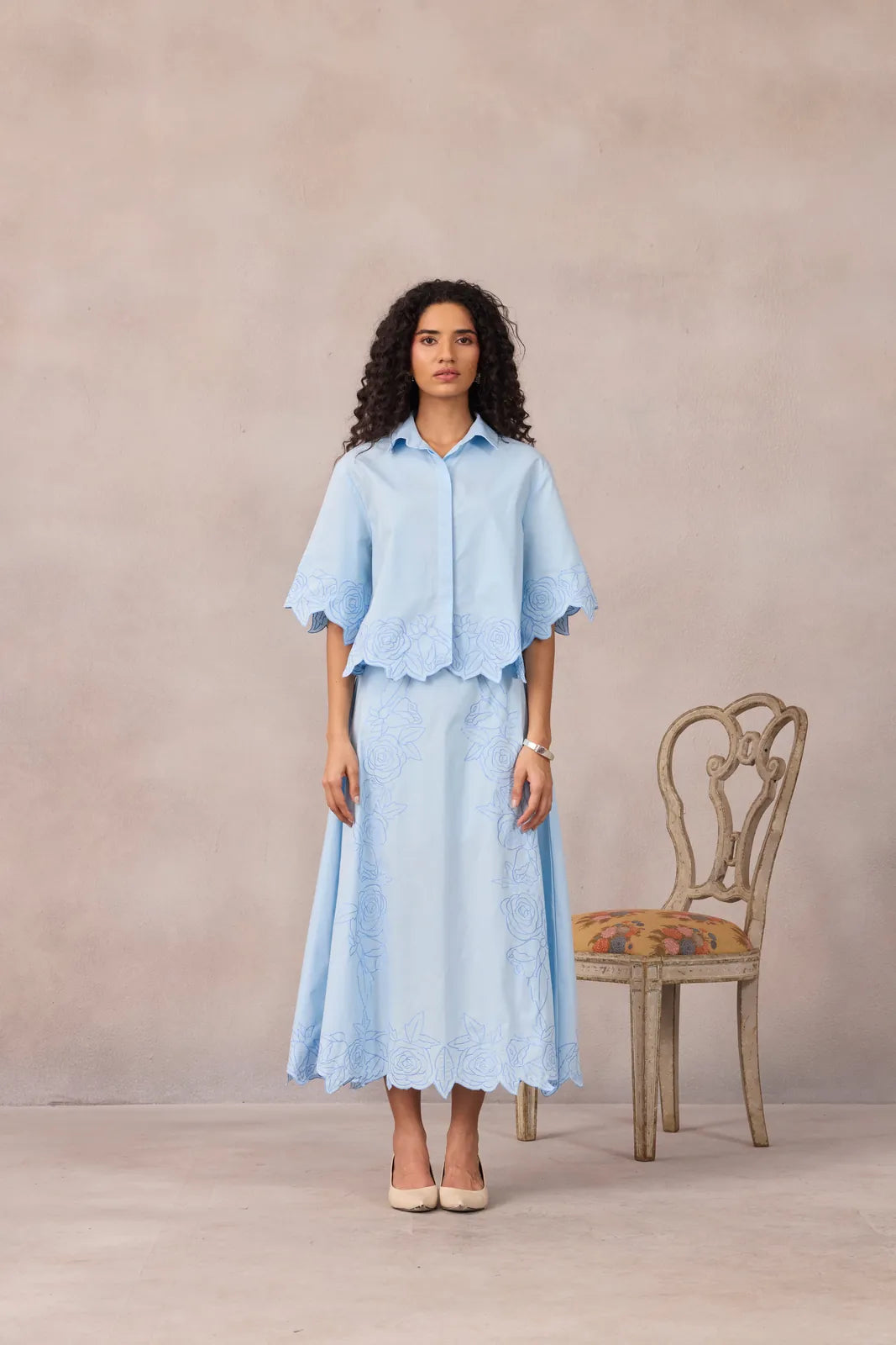 nadia crop shirt, image 2