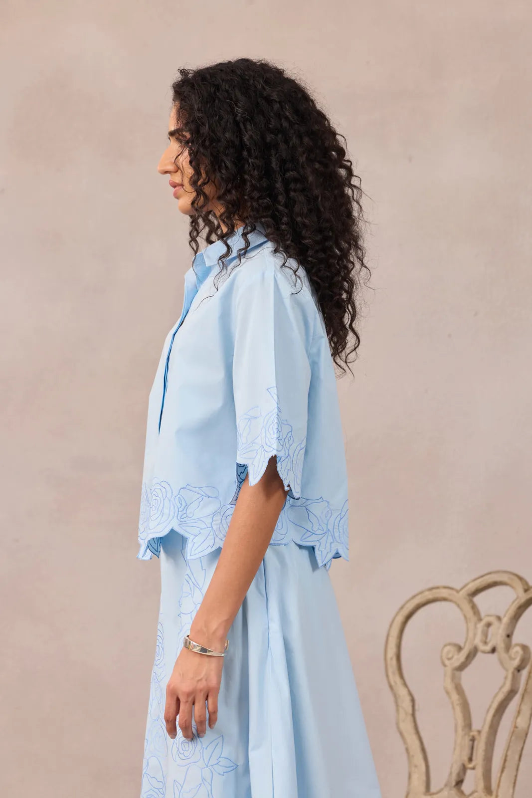 nadia crop shirt, image 6