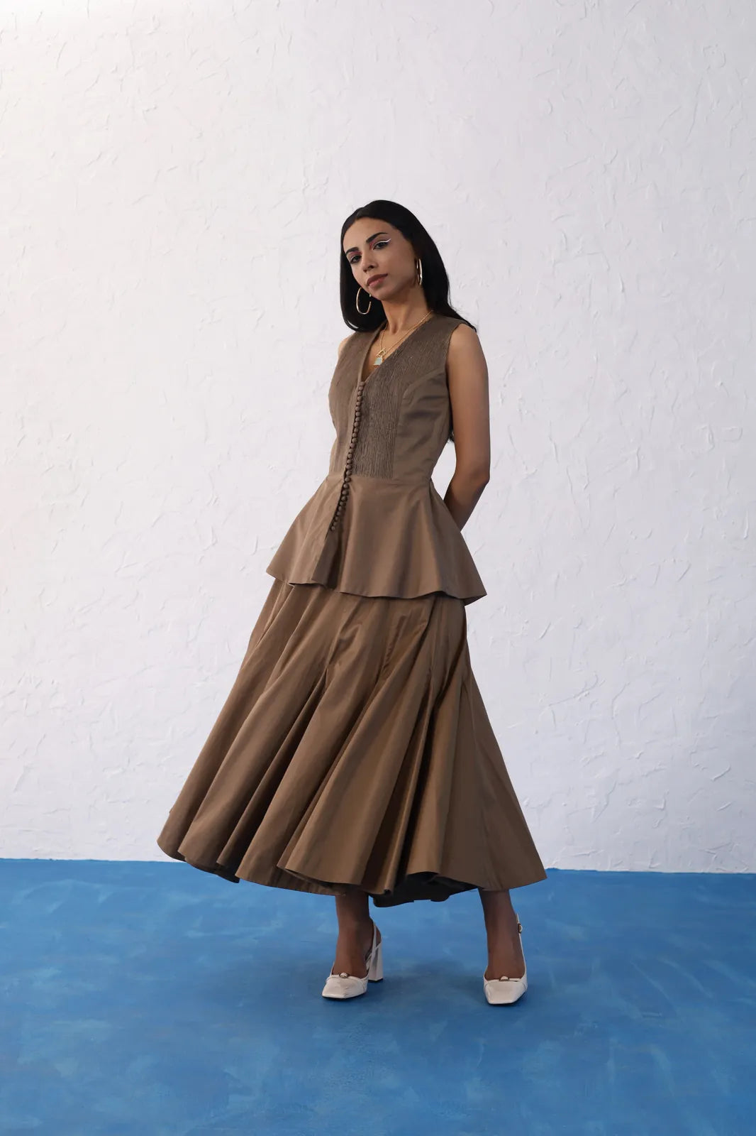 neeharika singh in lily vanderwoodsen set (sleeveless), image 16