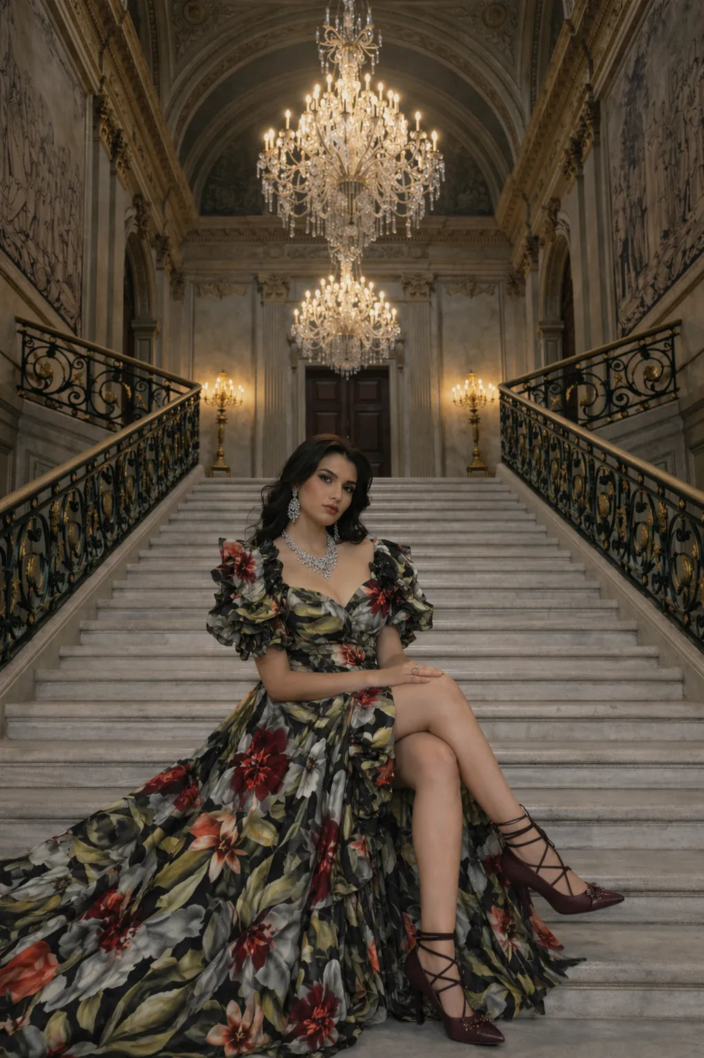 obsidian garden gown, image 1