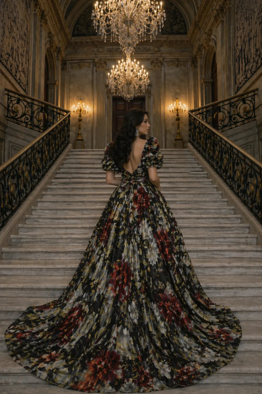 obsidian garden gown, image 3