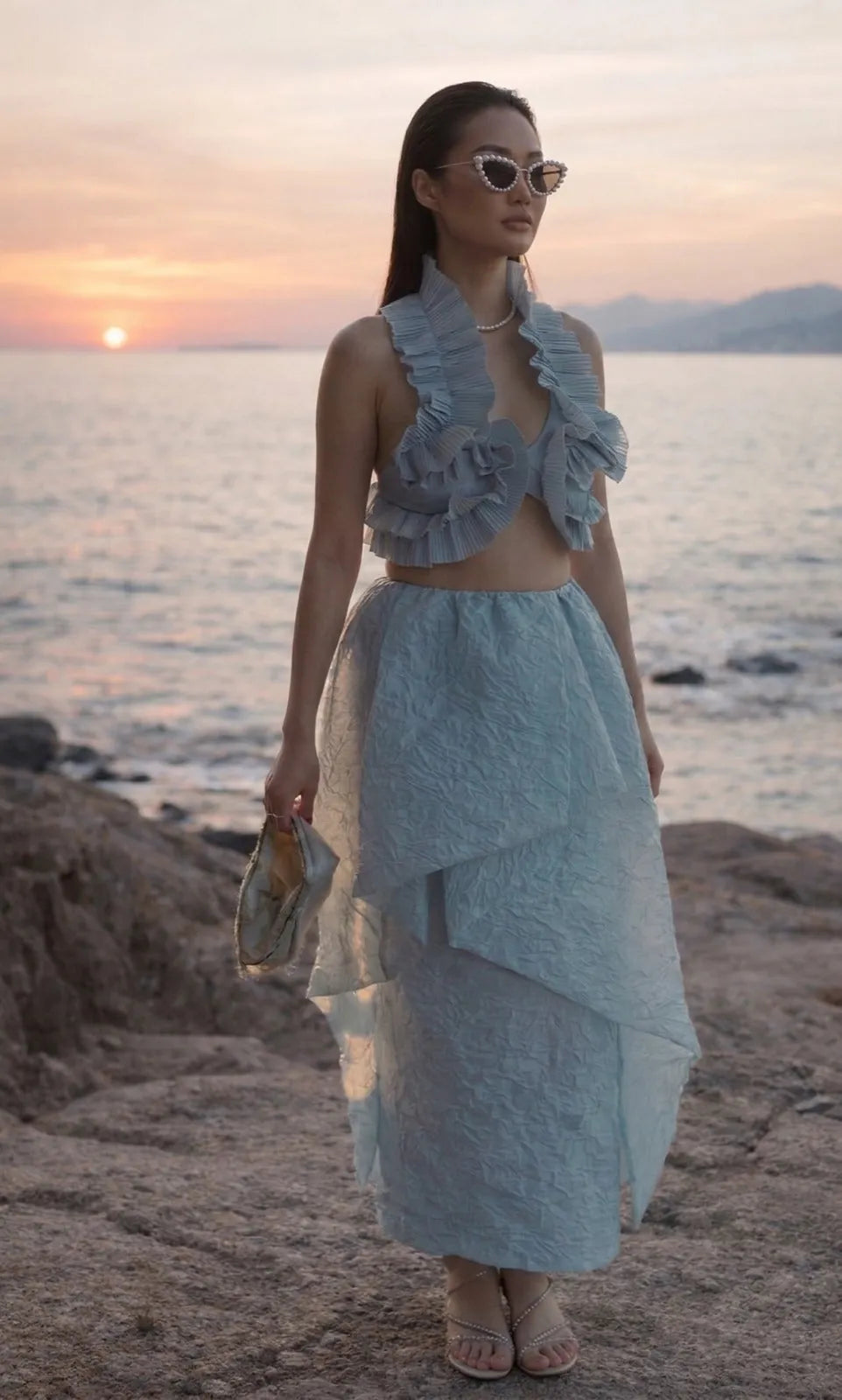ocean whisper co-ord set, image 1