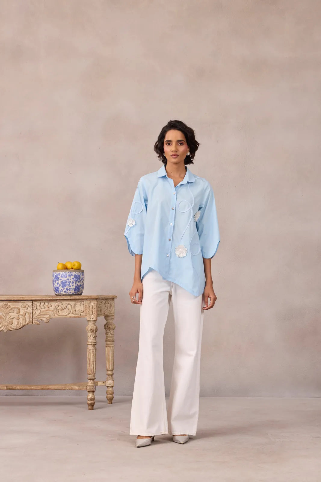 olive applique shirt, image 11