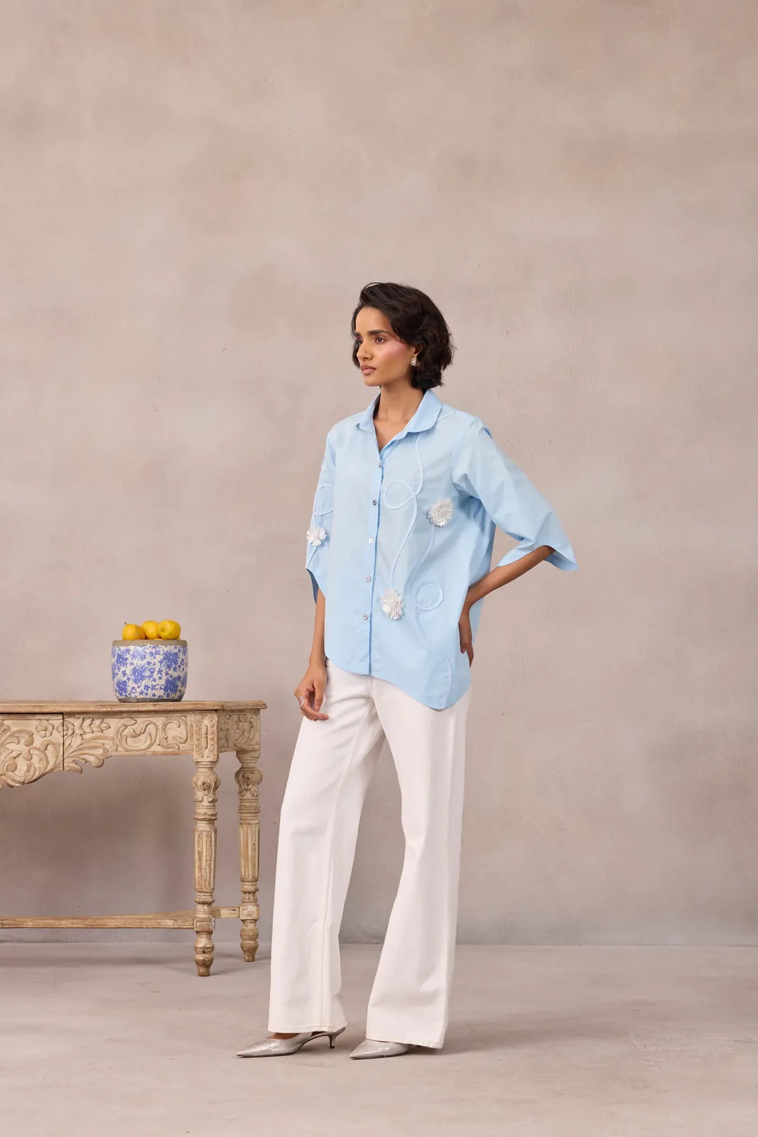 olive applique shirt, image 13