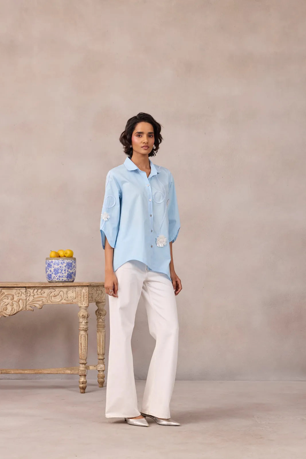 olive applique shirt, image 15