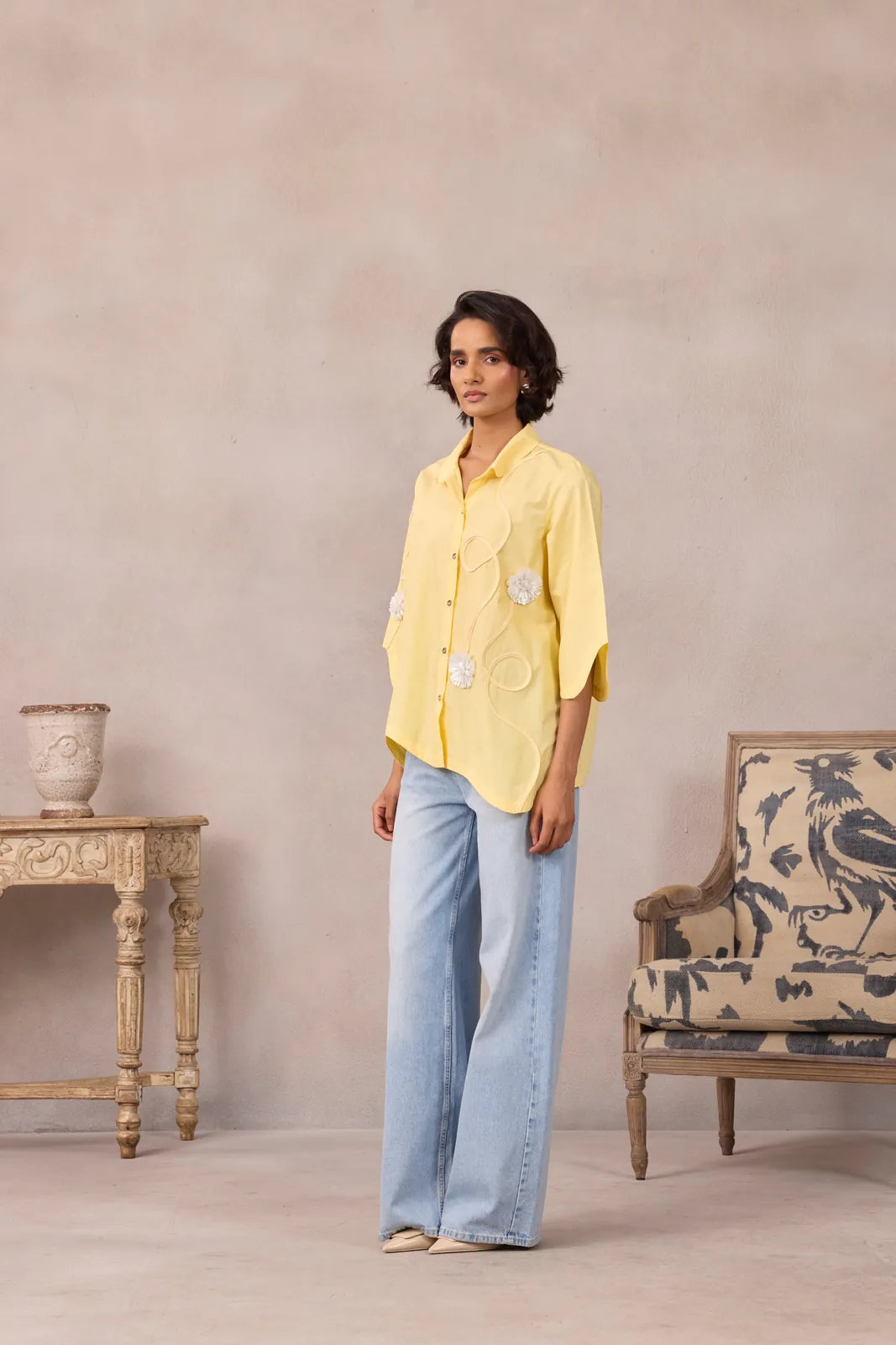 olive applique shirt, image 25
