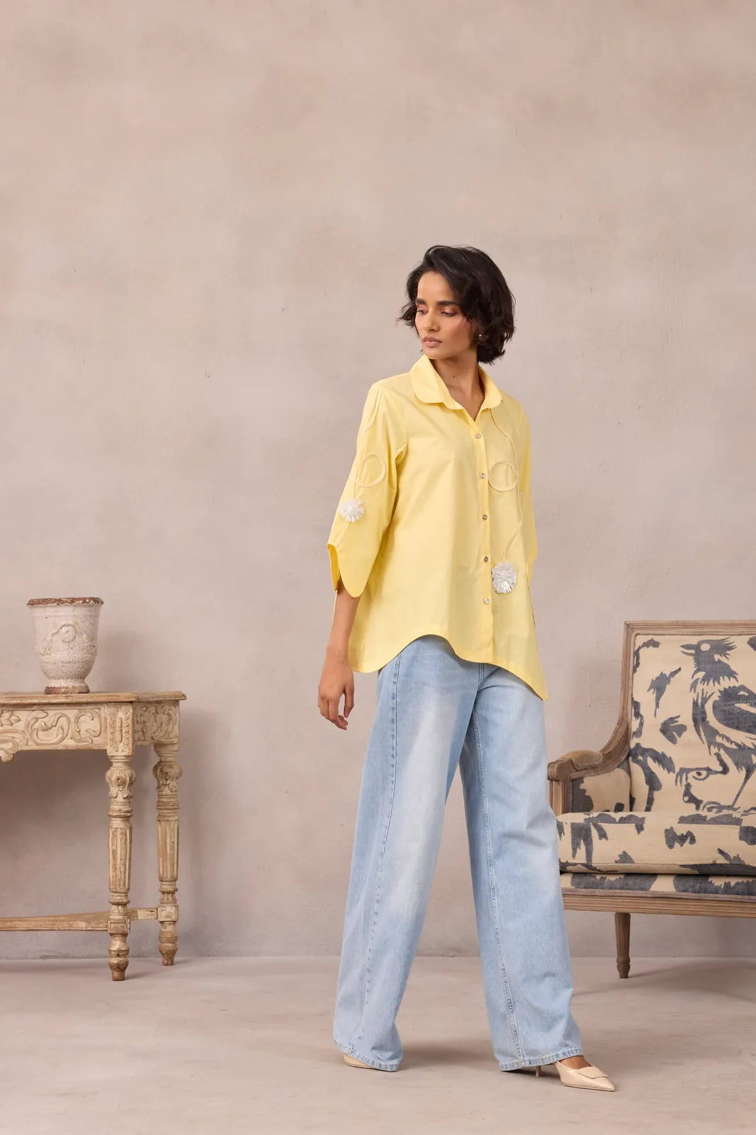 olive applique shirt, image 27