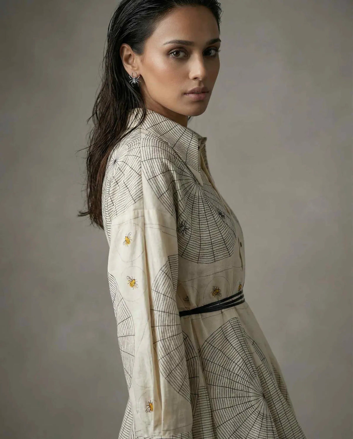 orbit web dress, image 3