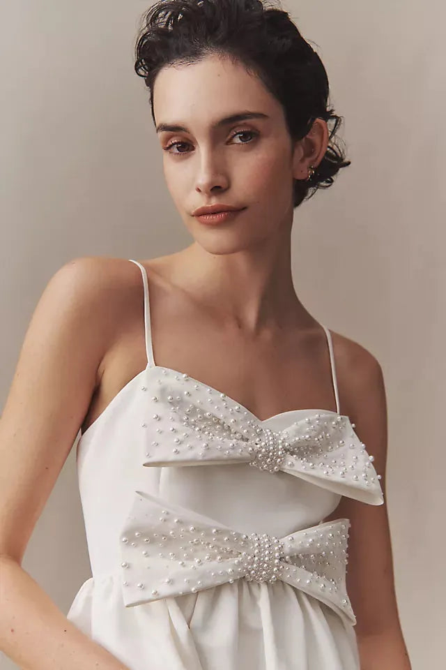 pearl doll mini dress, image 3