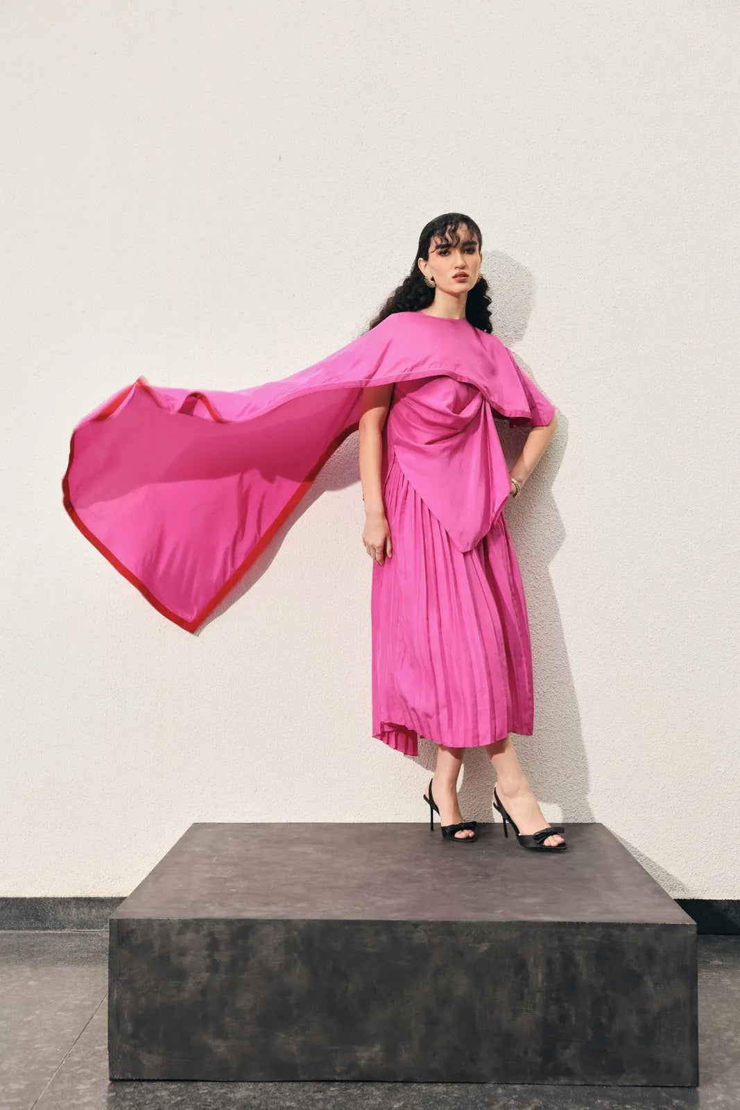 pink matter skirt, image 3