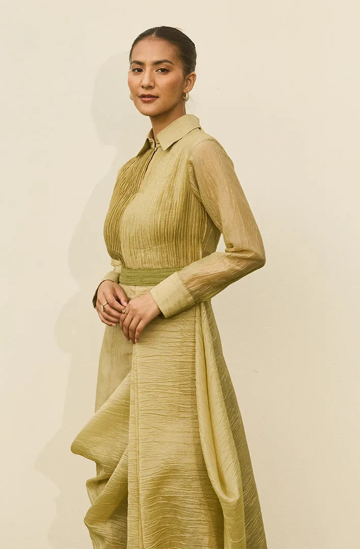 pleated meadow dress, image 5
