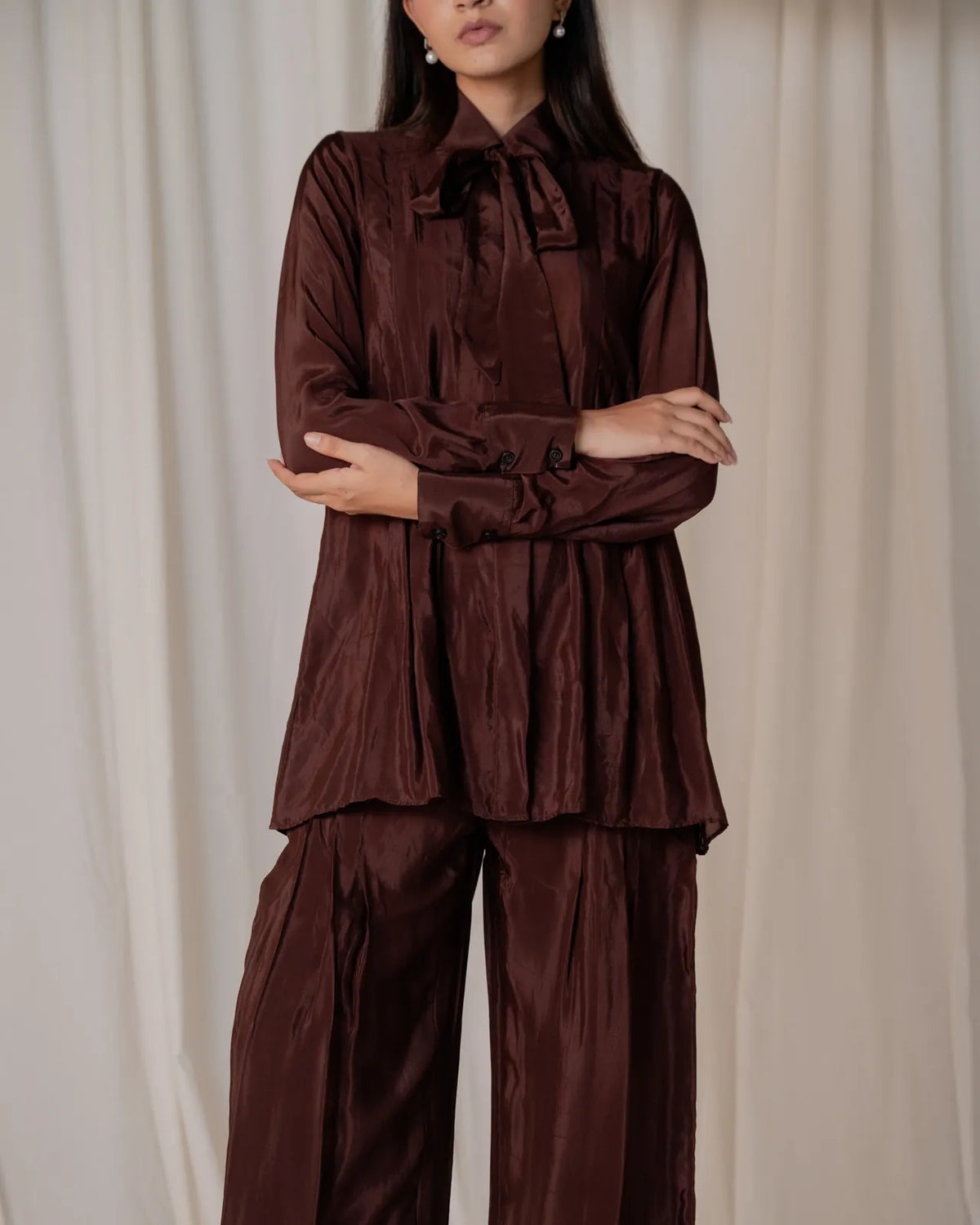 pleated shirt co-ord, image 13