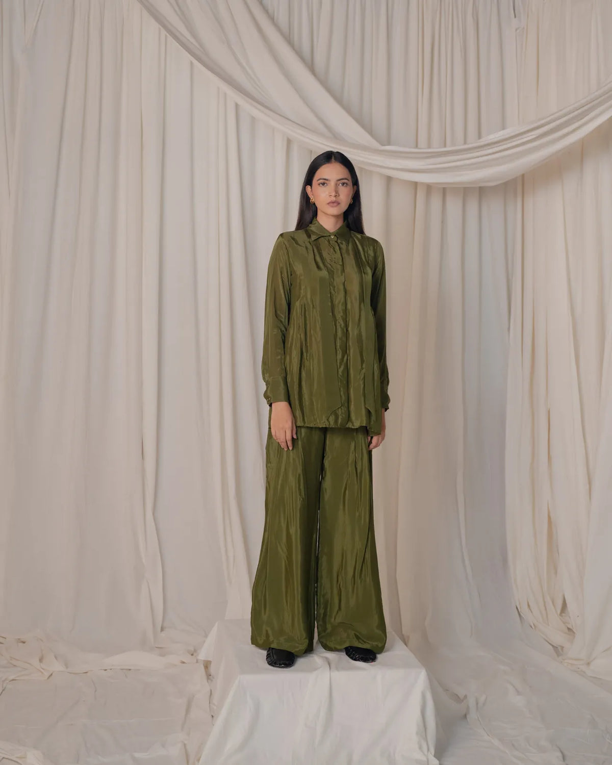 pleated shirt co-ord, image 23