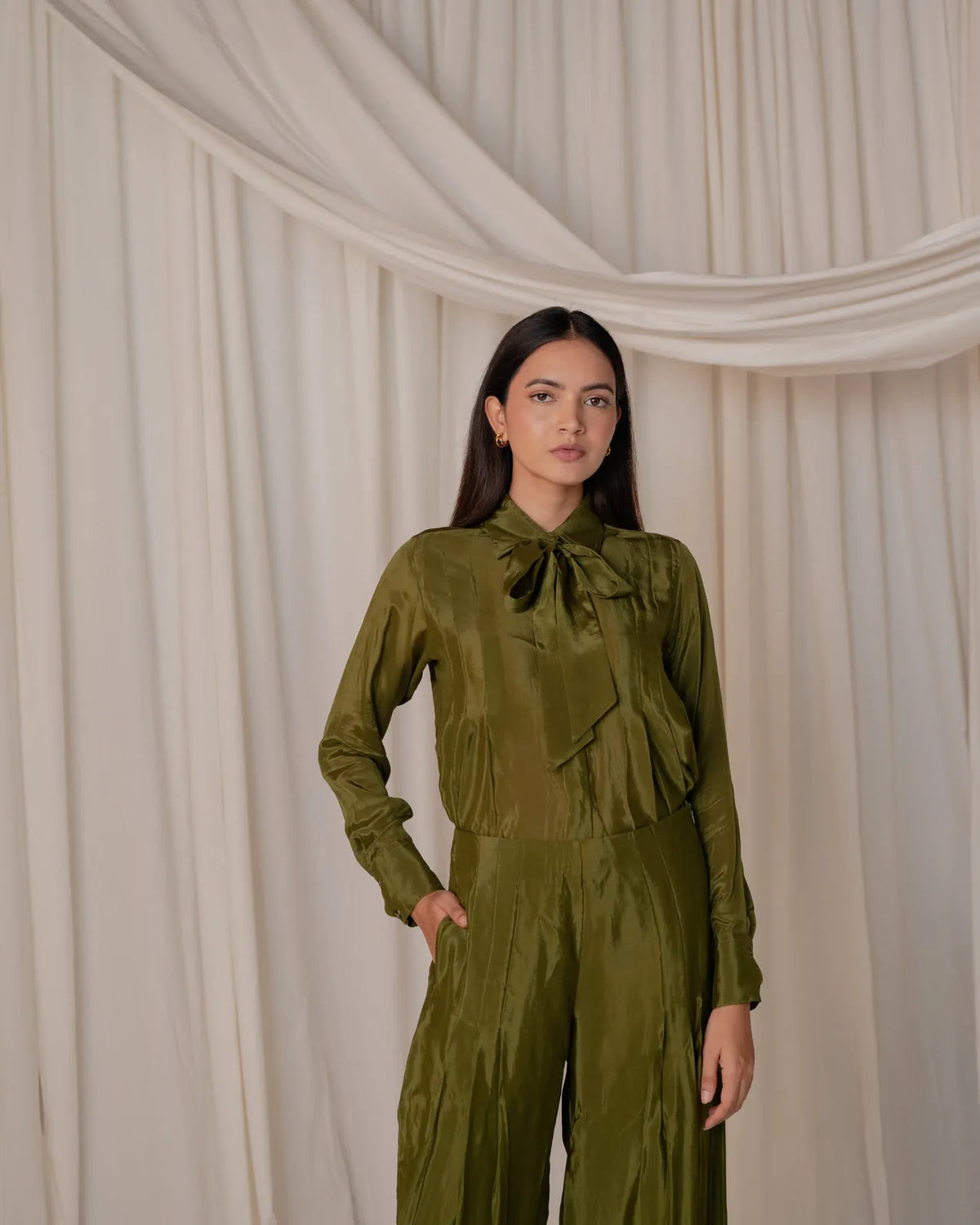 pleated shirt co-ord, image 30