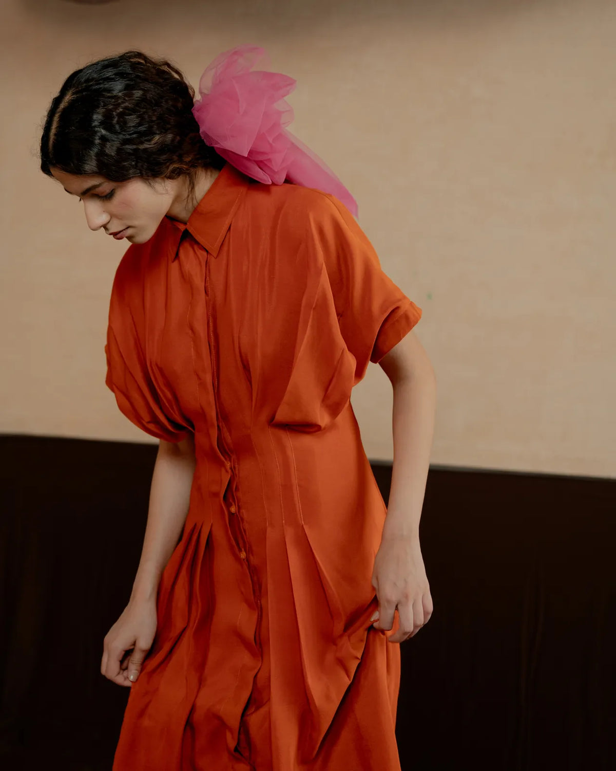 pleated shirt dress, image 30