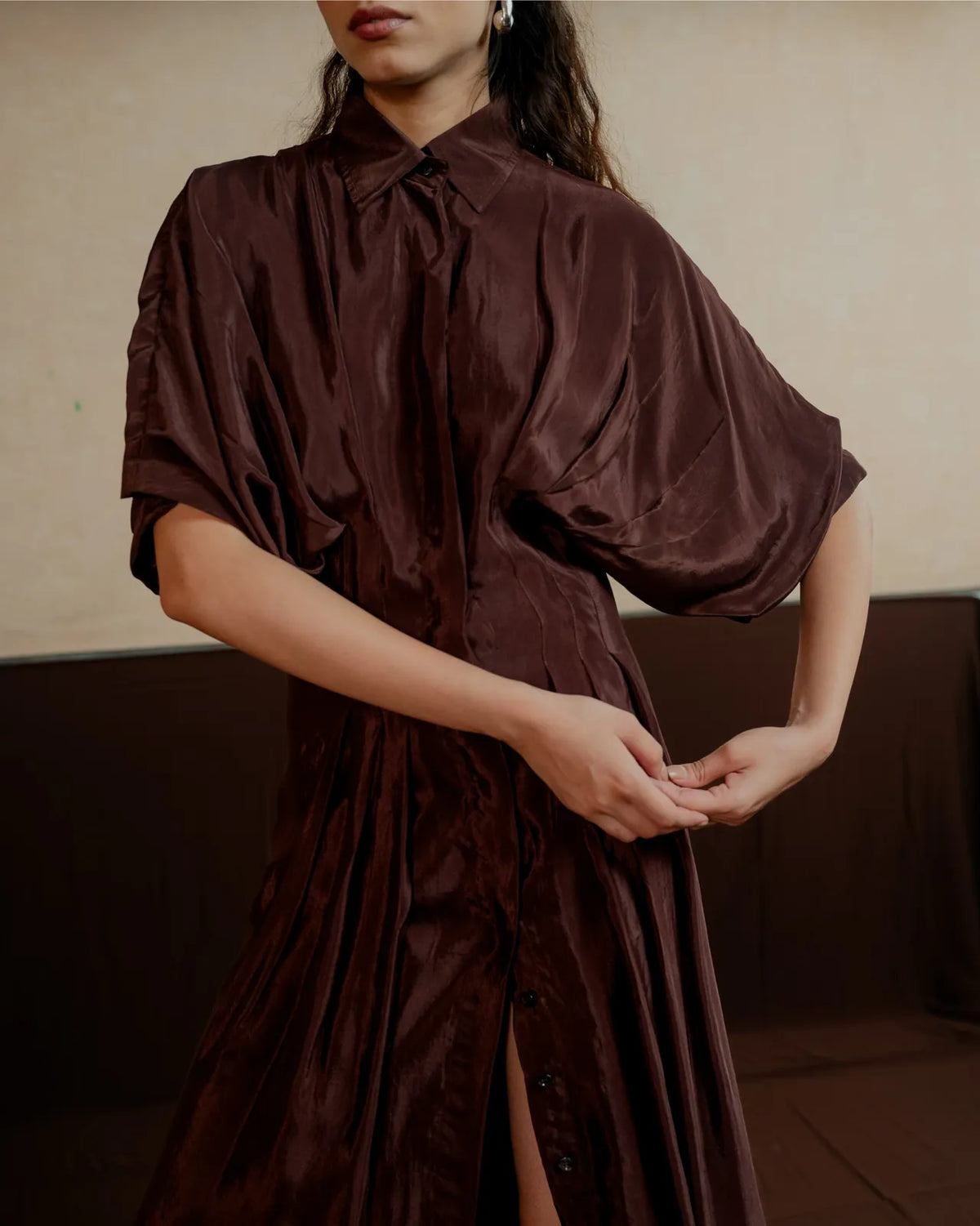 pleated shirt dress, image 29