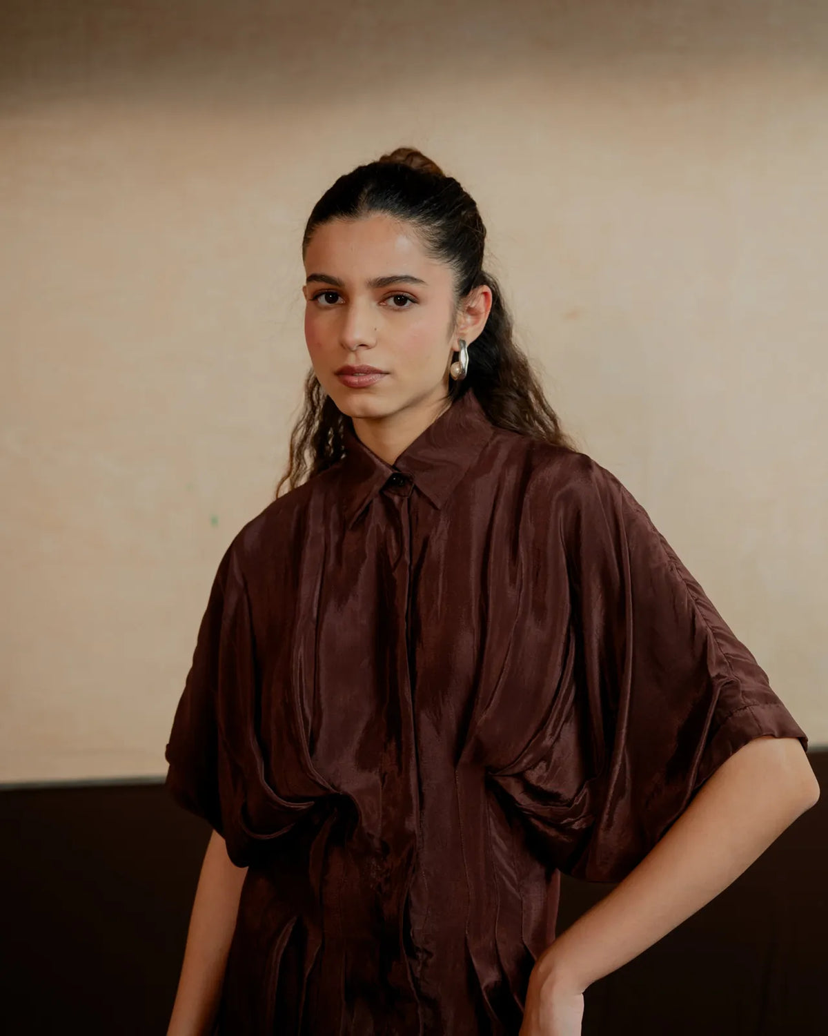 pleated shirt dress, image 36