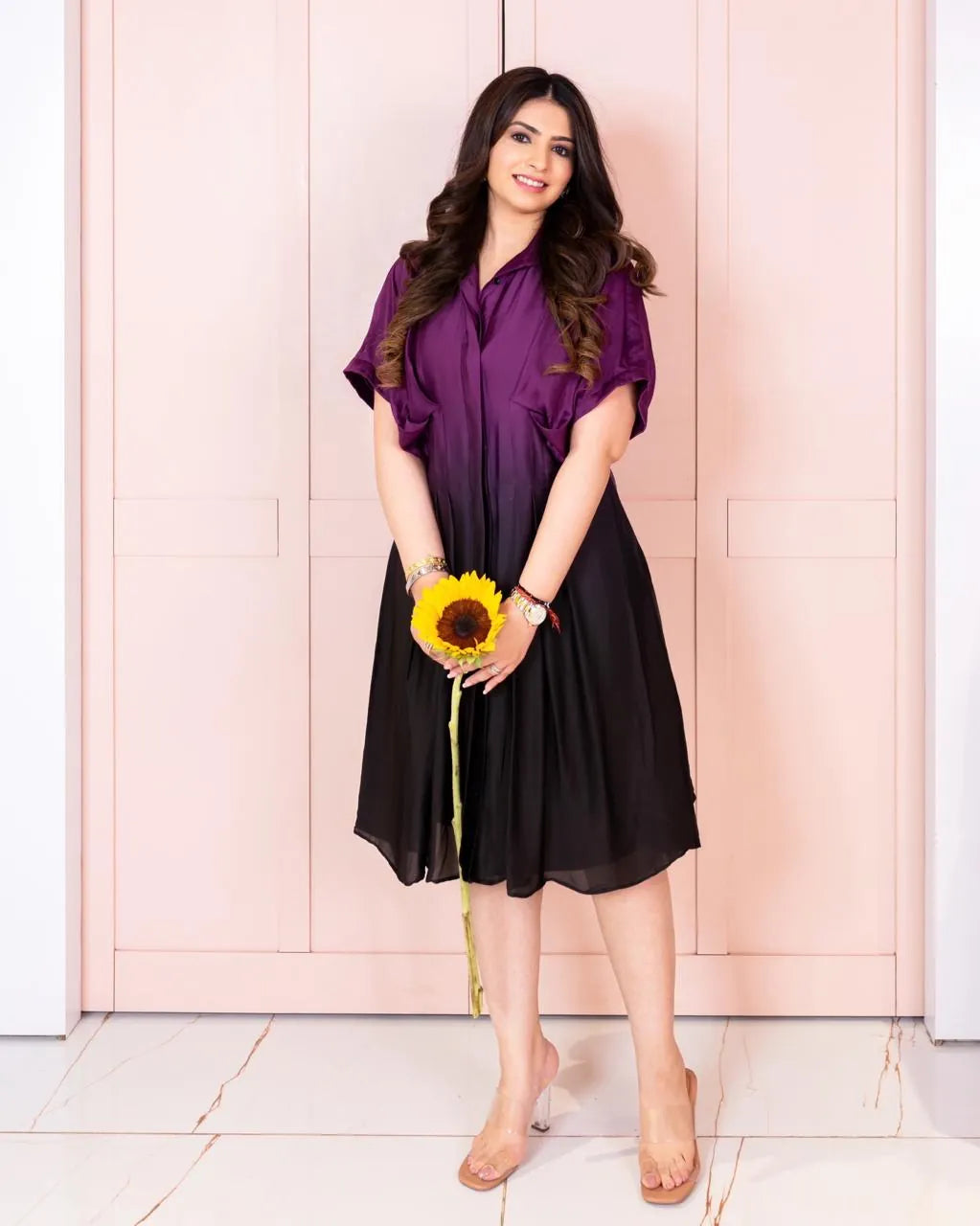 pleated shirt dress, image 44