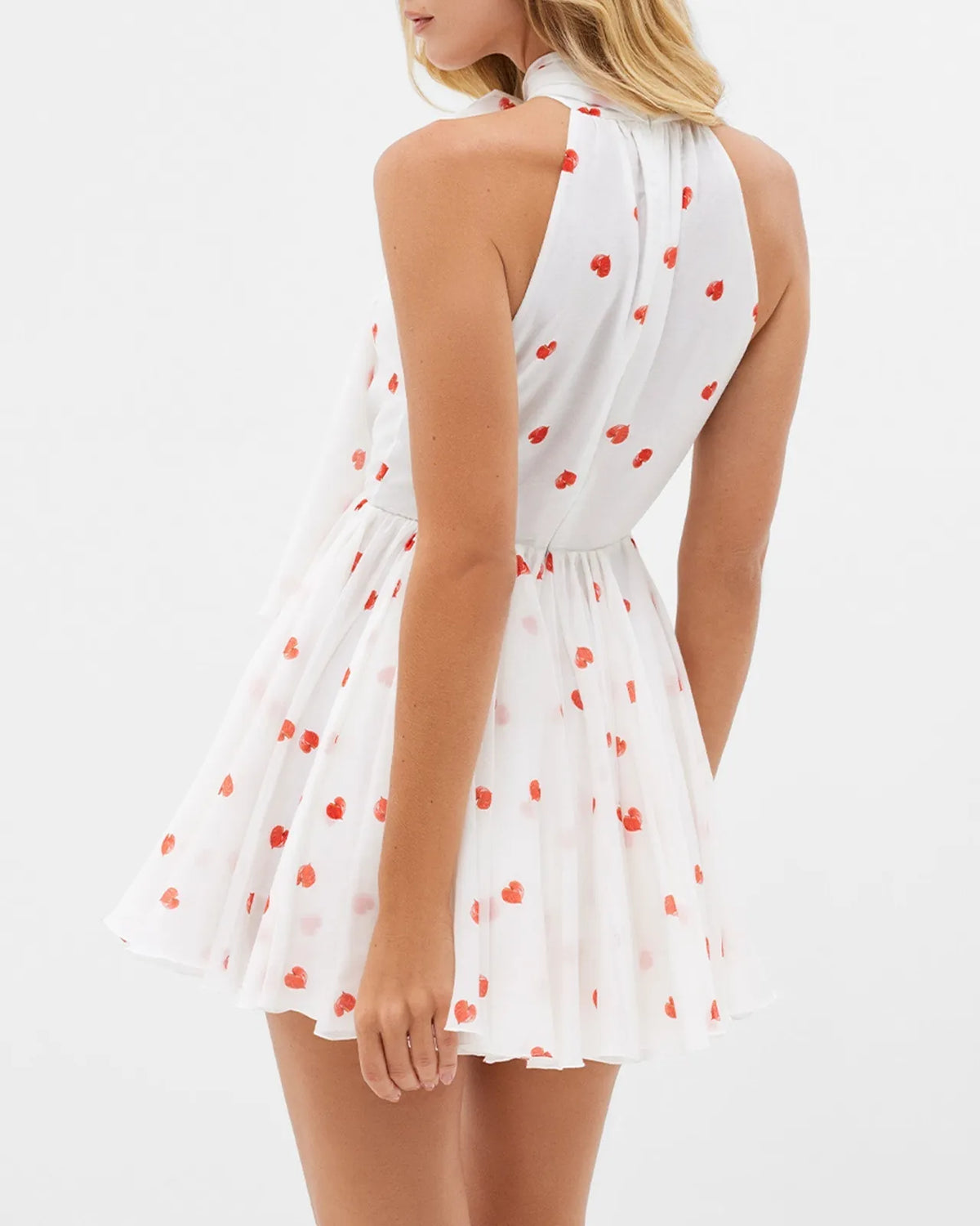 polka heart chinensis dress, image 4