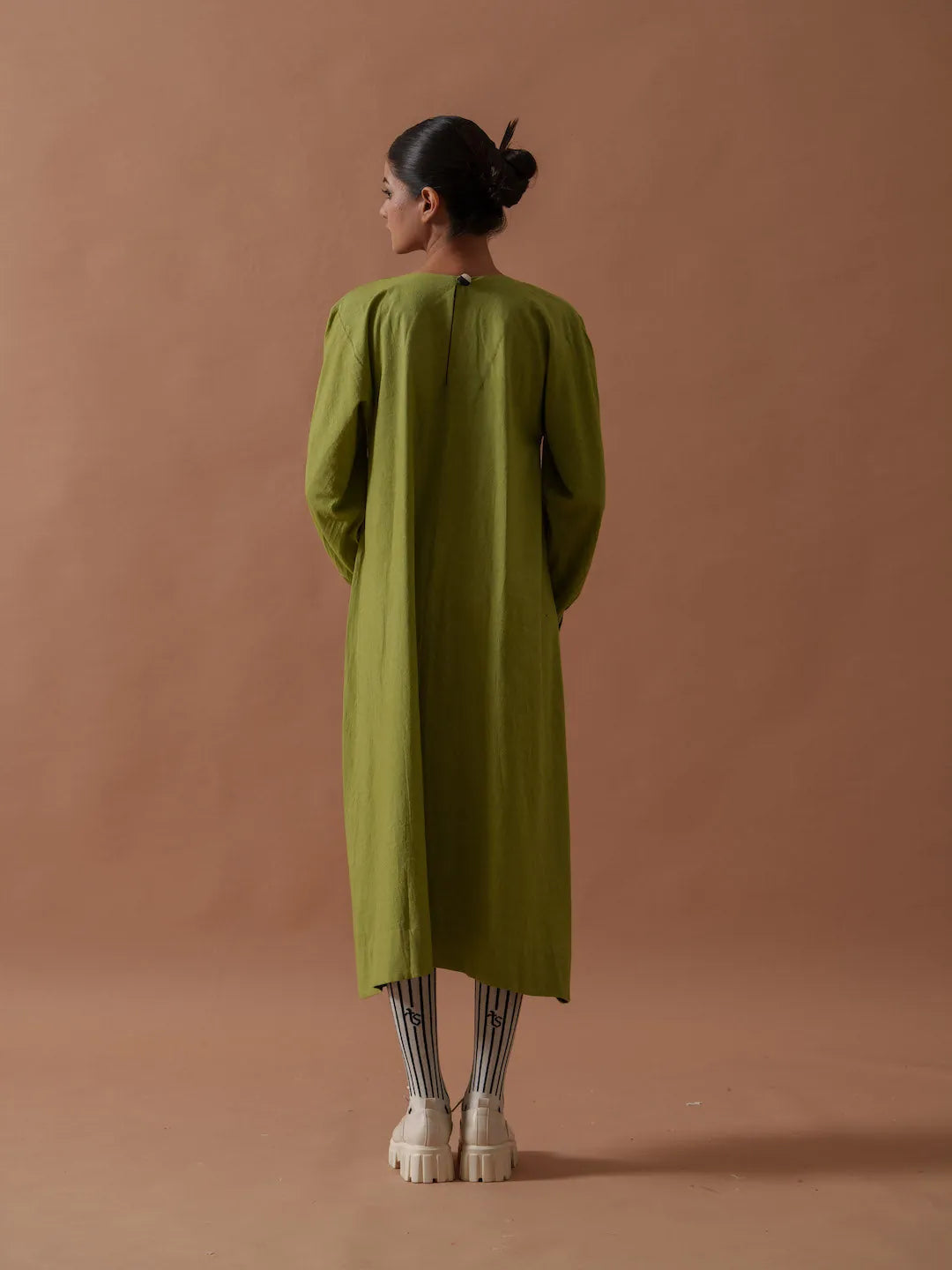 primrose dress | forest green, image 3