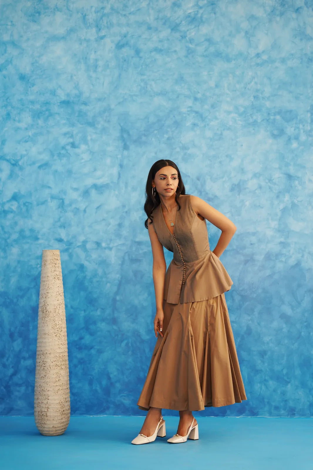 priyanka yadav in lily vanderwoodsen set (sleeveless), image 9