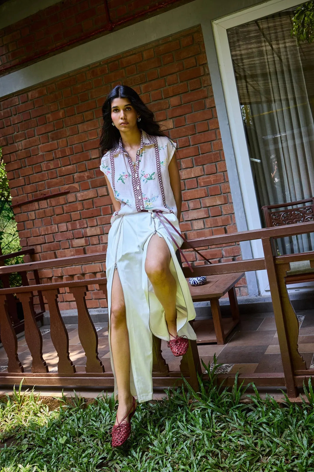 rosé floral shirt, image 6