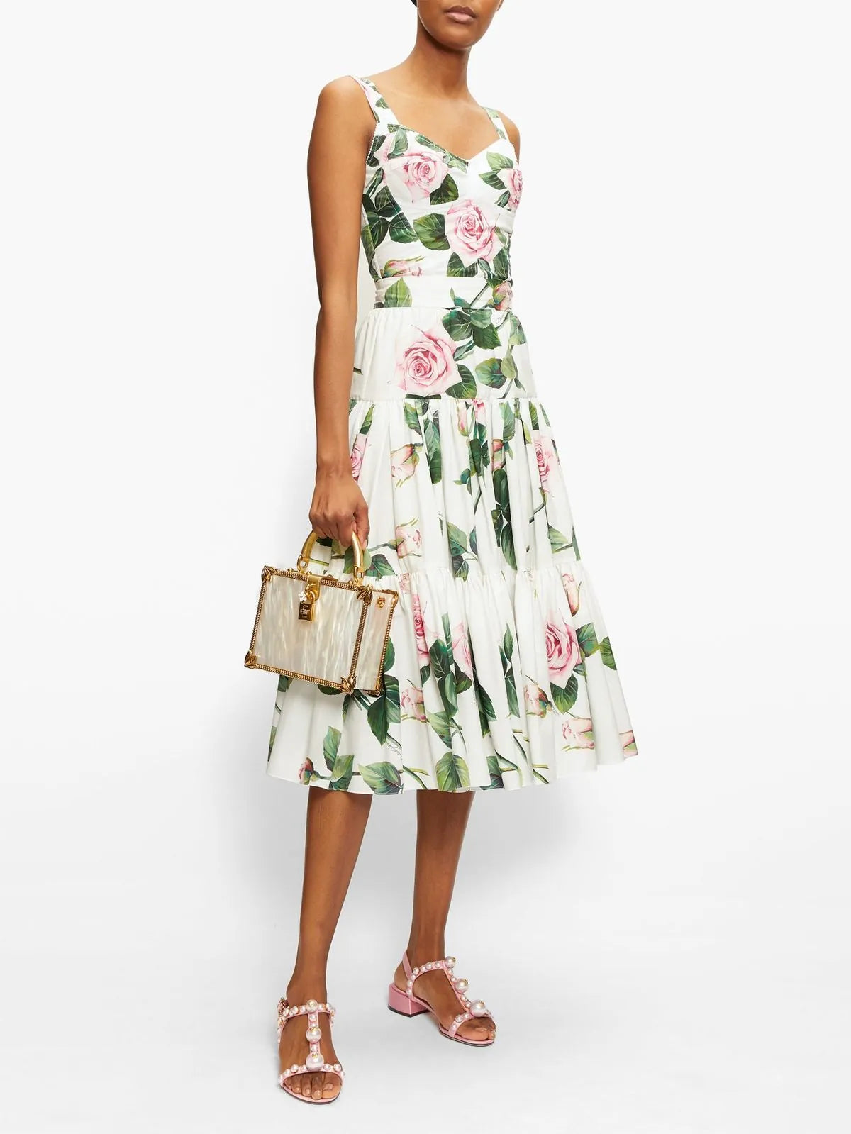 rose petal harmony dress, image 2