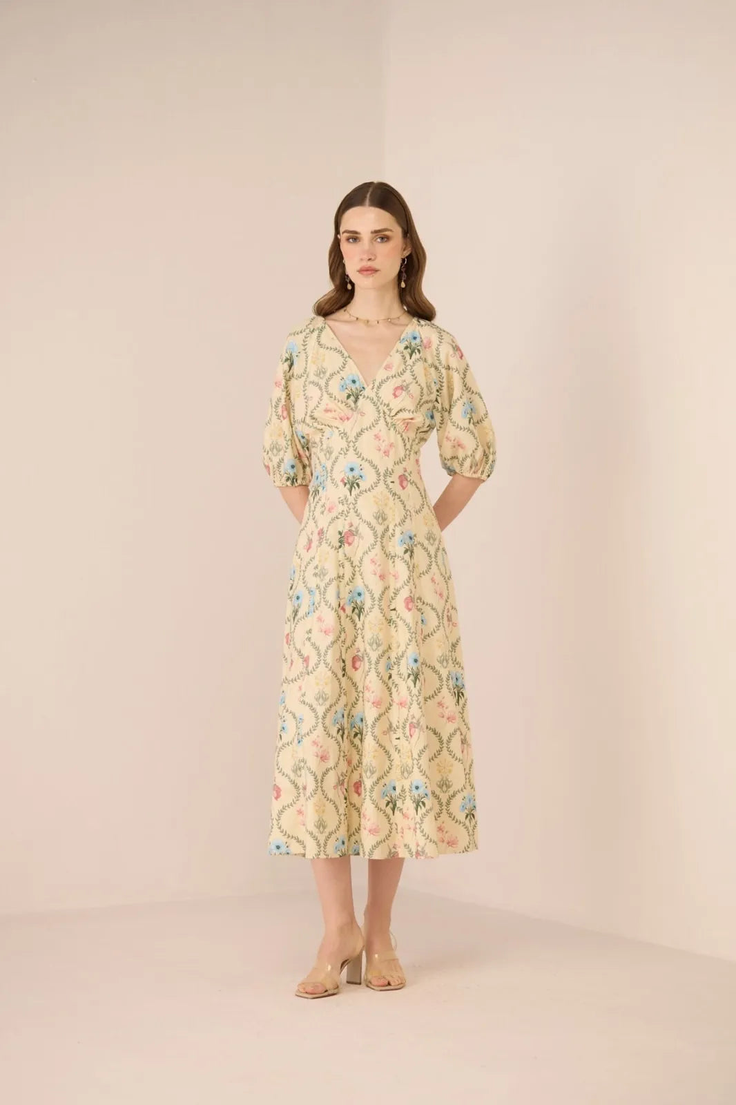 rosewood midi dress, image 1