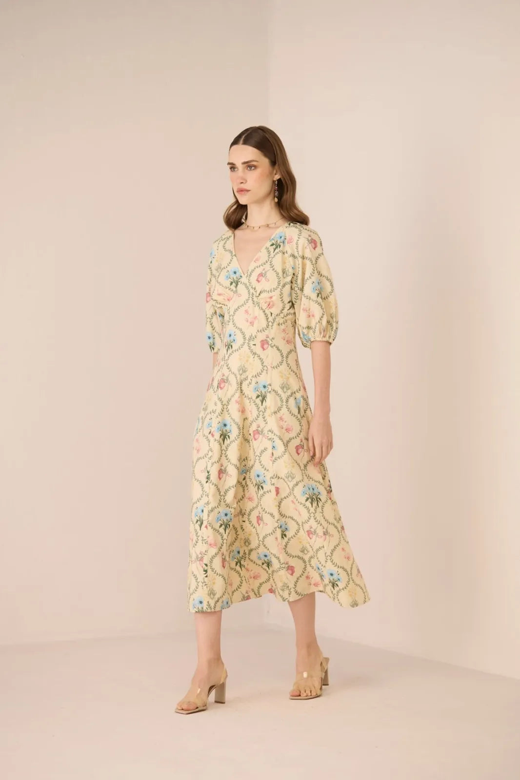 rosewood midi dress, image 2