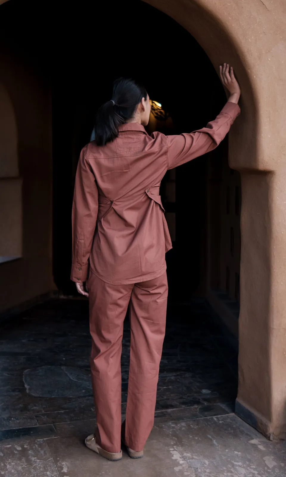 sandra straight pants - solid, image 5