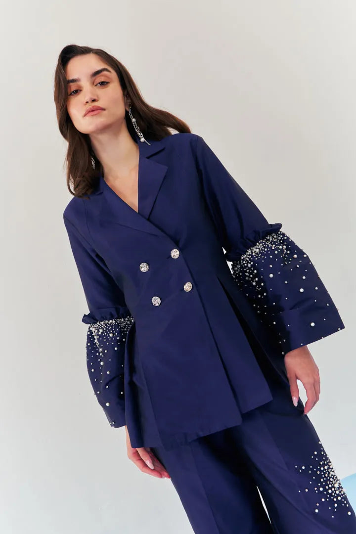 sapphire sparkle blazer, image 1