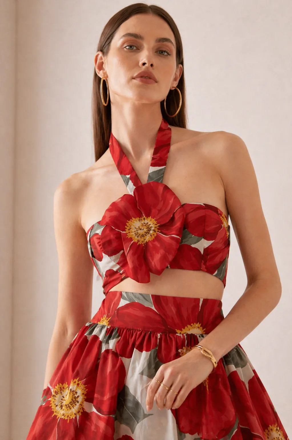 scarlet bloom co-ord set, image 2