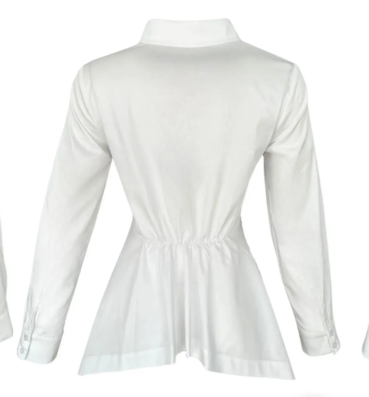 sculpted hem shirt, image 2