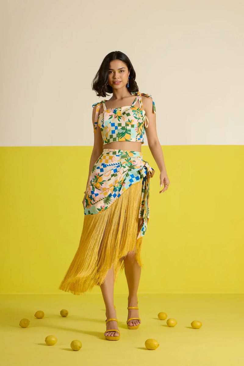 Sorrento corset co-ord set