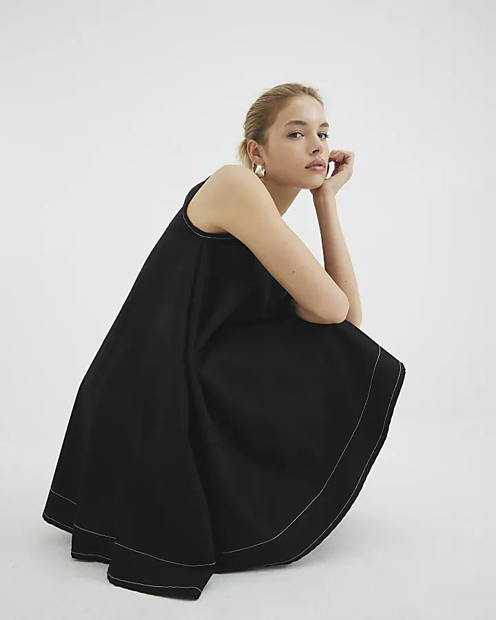 swing contrast mini dress, image 3
