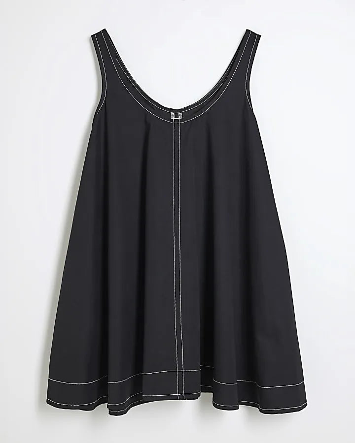 swing contrast mini dress, image 5