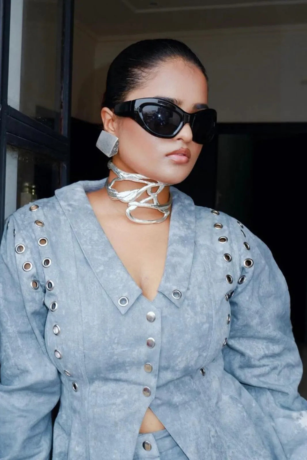 tanya gupta in dwight schrute jacket, image 4