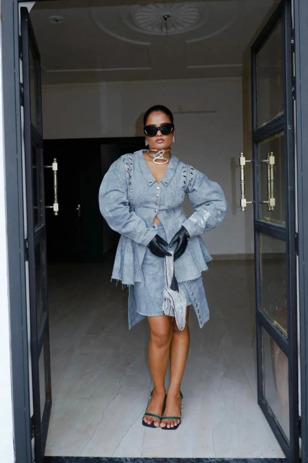tanya gupta in dwight schrute jacket, image 6