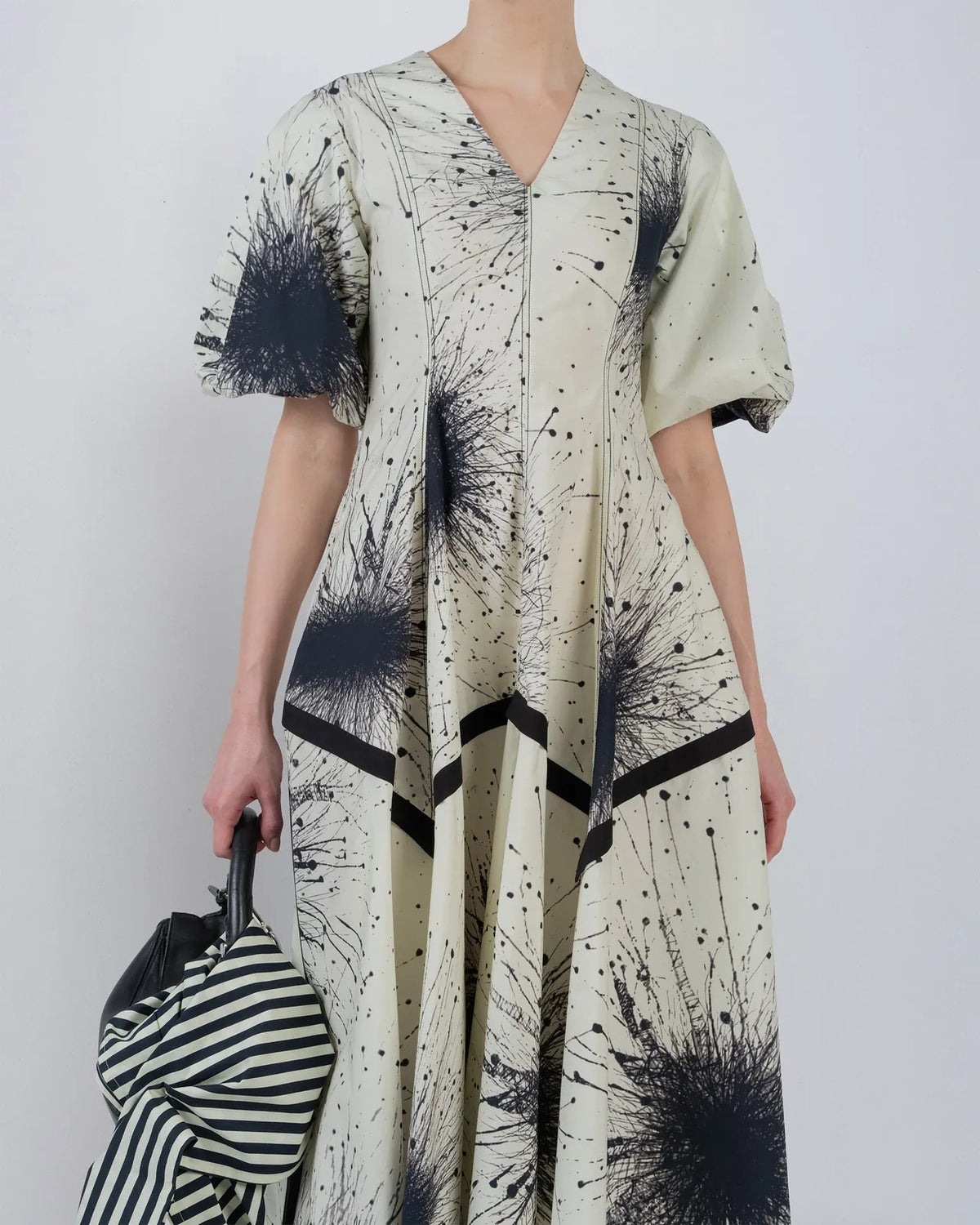 thalia dress in splatter print, image 2