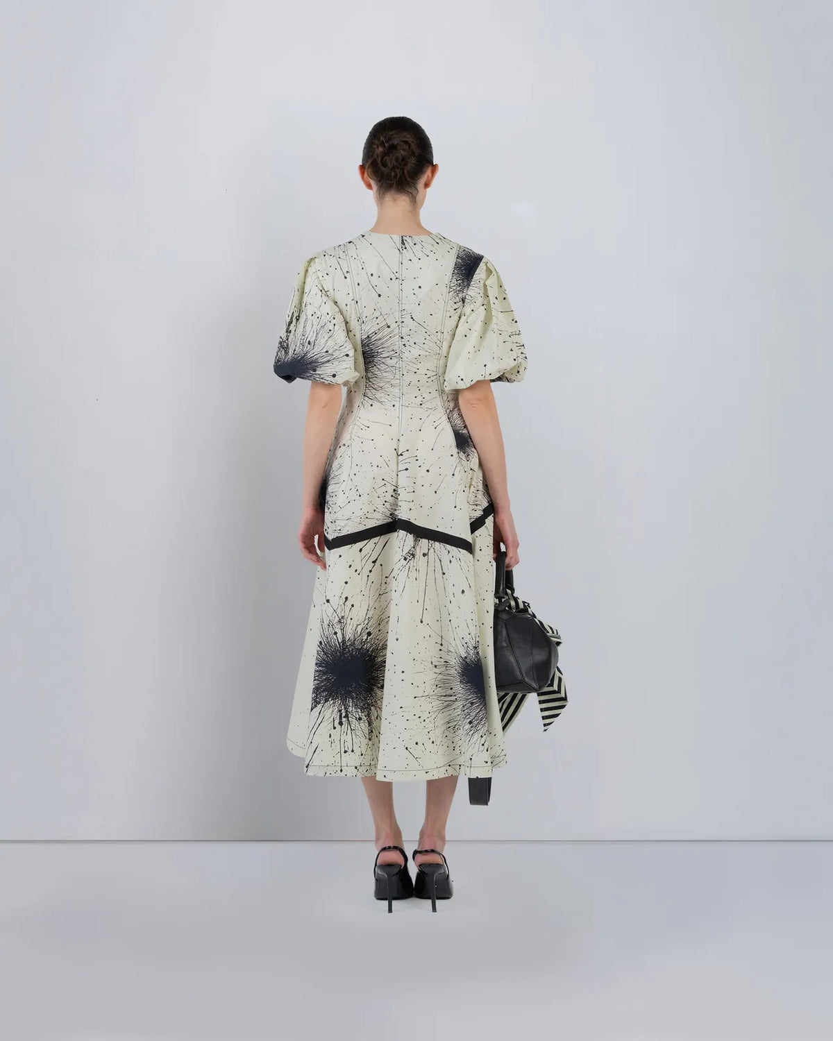 thalia dress in splatter print, image 3