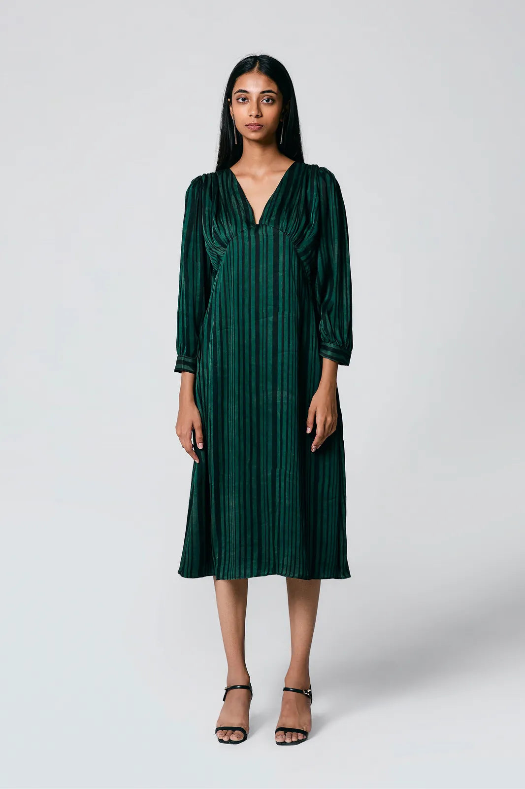 v neck dress, image 7